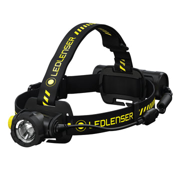 LED Lenser ZL502195 H7R Work 1000 Lumens Rugged Rechargeable Waterproof Headlamp Worklight with Up to 250m Adjustable Focus System