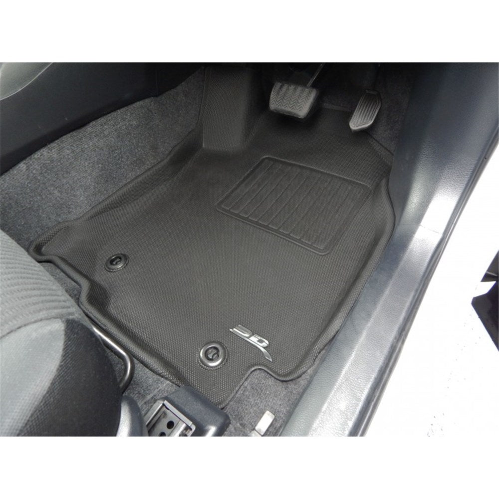 TruFit 3D to Suit 2019-2023 Toyota Rav4 Kagu Tailor Made Front and Rear Black Rubber Floor Mats - 3D-TRAV19P4BK (*Bulky Item, Freight Charges Apply)