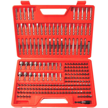 PKTool 208-Piece Multi-Length Bit Set and Nut Driver Kit - PT30304