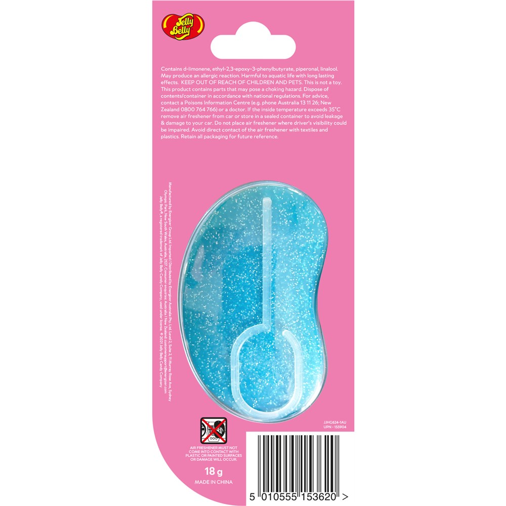 Jelly Belly 3D Jewel Hanging Air Freshener - Berry Blue (Single) - E303515100