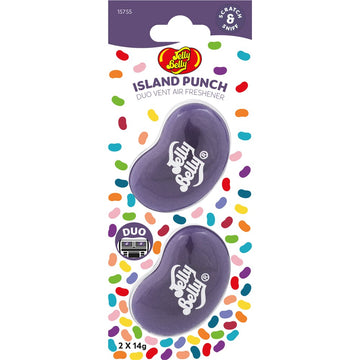 Jelly Belly Duo Vent Air Freshener - Island Punch (Pair) - E302722400