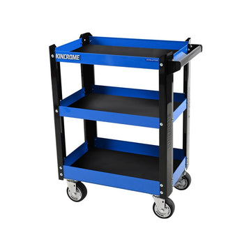 Kincrome Evolution 150kg Capacity 3-Tier Workshop Tool Cart Trolley - K7923 (Pickup Only - Bulky)