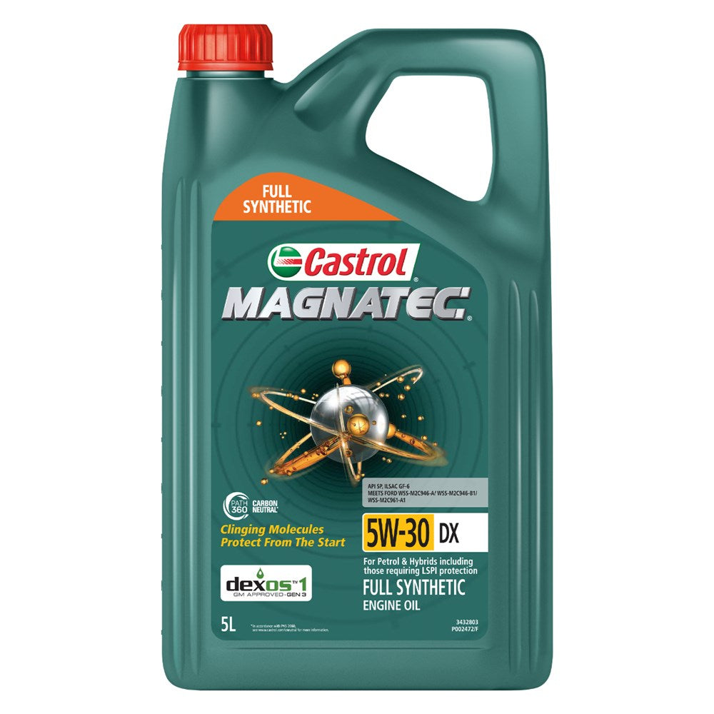 Castrol Magnatec DX 5W-30 Full Synthetic dexos1 Gen3 API SP/ILSAC GF-6 Engine Oil - 5L - 3432803