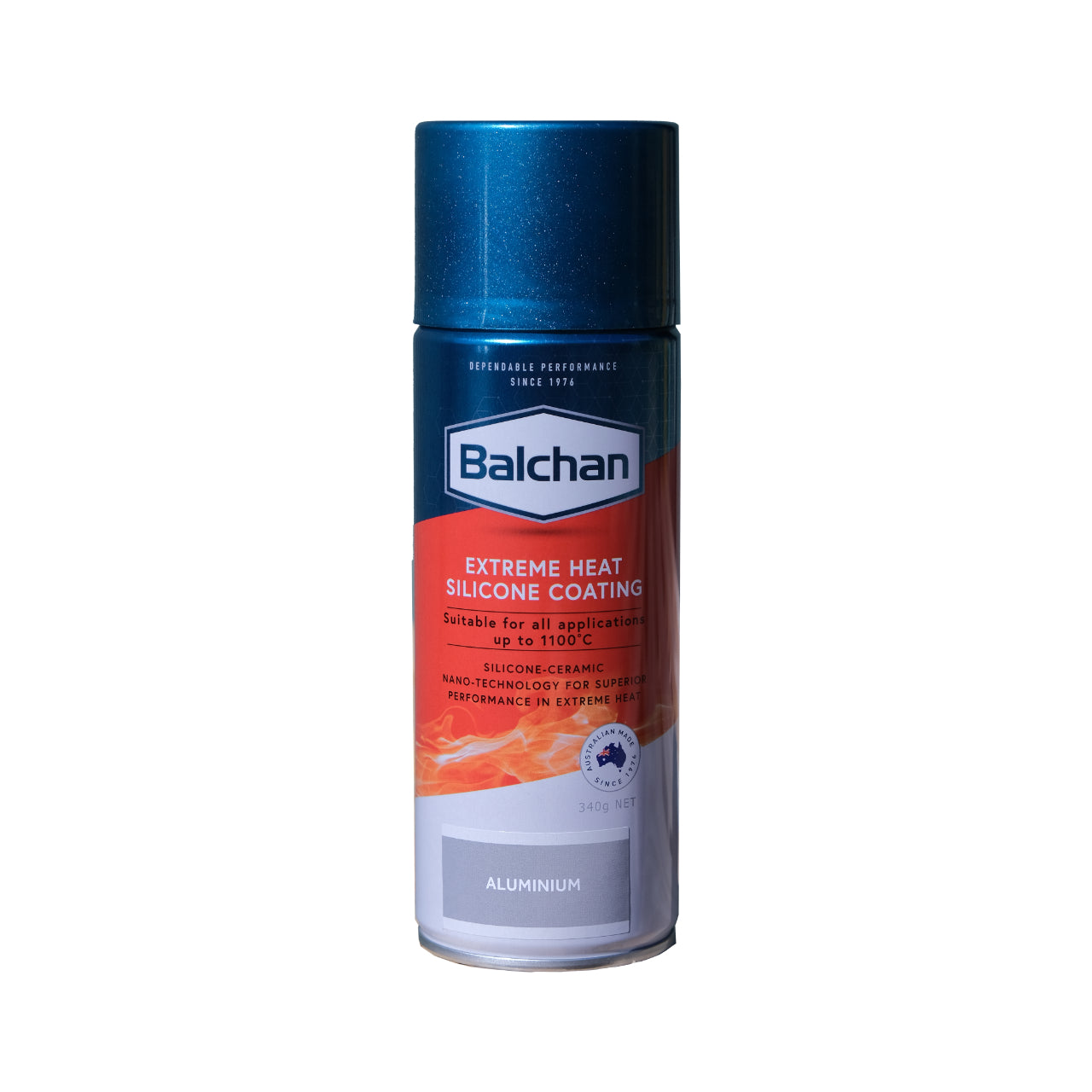 Balchan Extreme High Heat Silicone Coating Paint - Aluminium - BAL101002