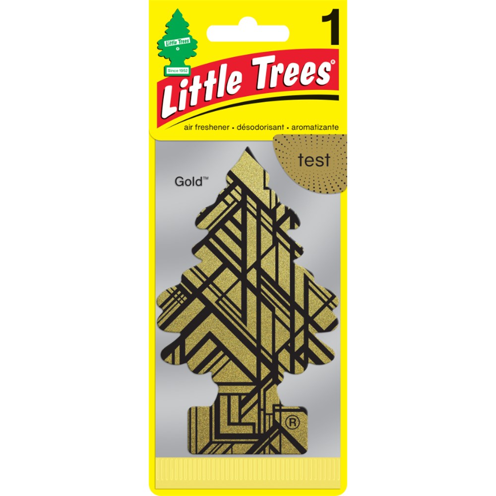 Little Trees Air Freshener - Gold Tree - 10210