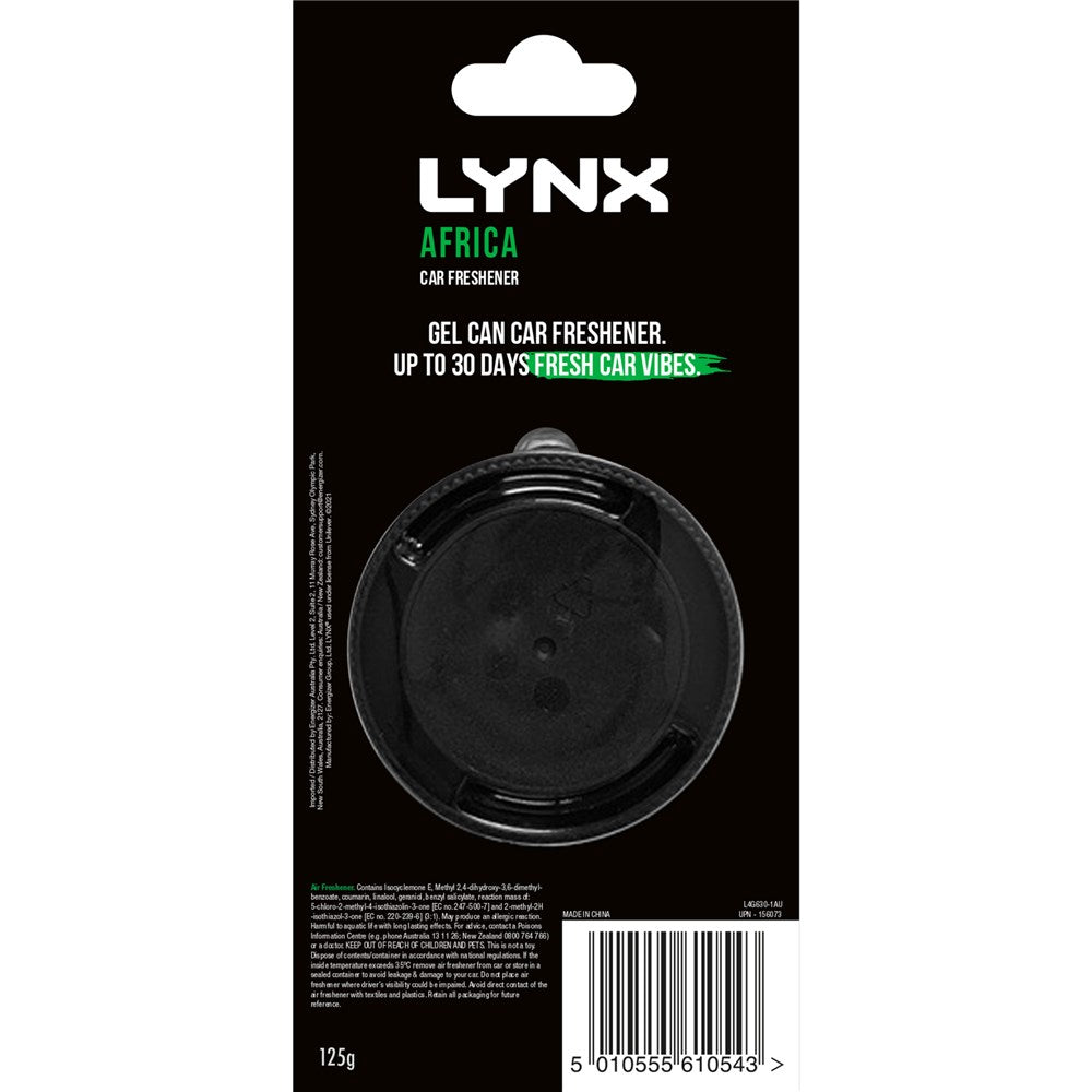 Lynx Gel Can Air Freshener - Africa (Single) - E303521200