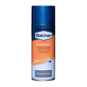 Balchan Engine Enamel Paint with Ceramic - Low Gloss Black - BAL102027