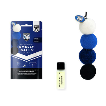 Smelly Balls Canterbury Bankstown Bulldogs Inspired Reusable Air Freshener Starter Set - NRL445AB