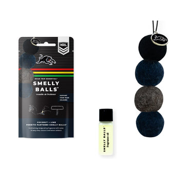 Smelly Balls Penrith Panthers Inspired Reusable Air Freshener Starter Set - NRL445AH