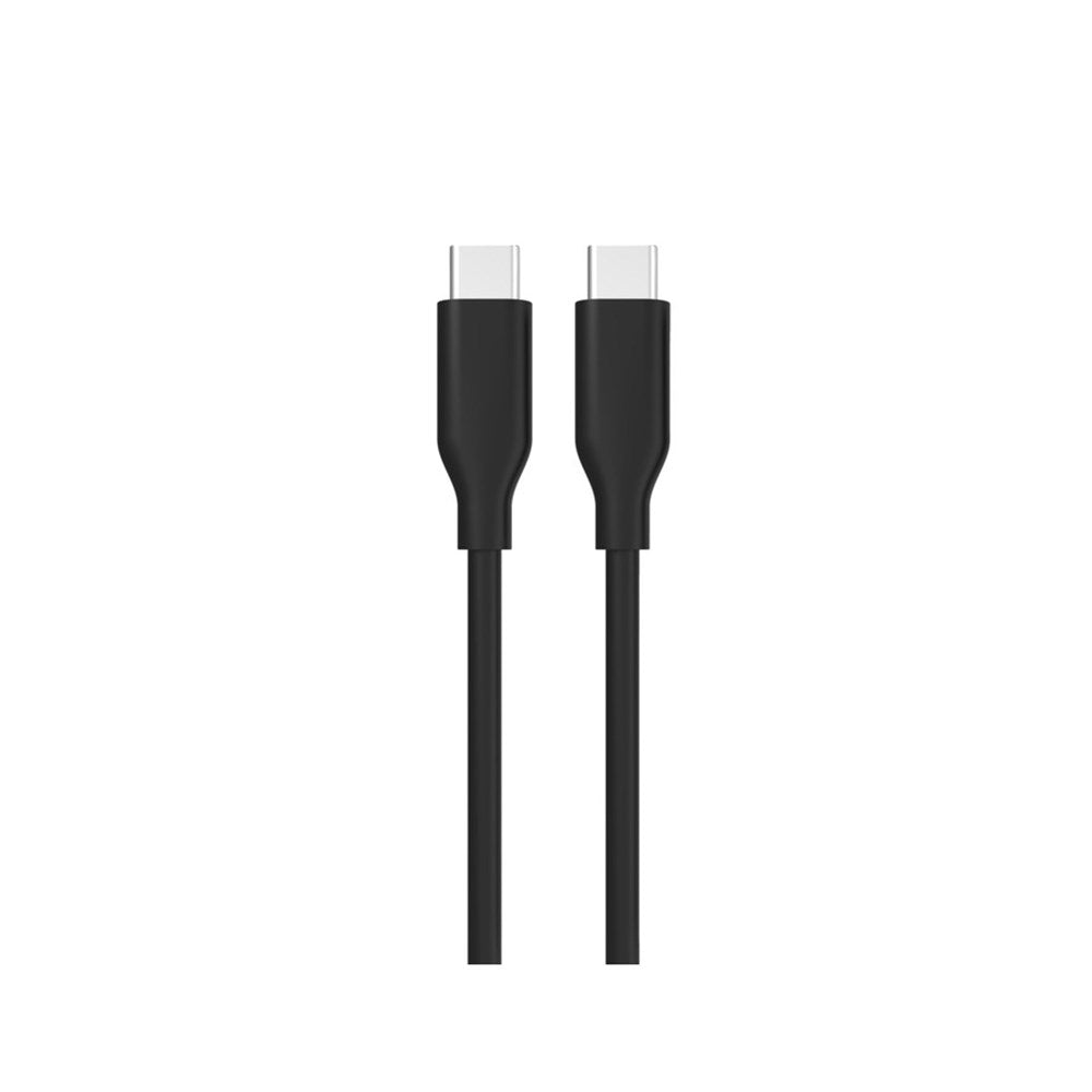 Powertech WC7940 1.2 Metre Silicone USB-C to USB-C Cable - Black