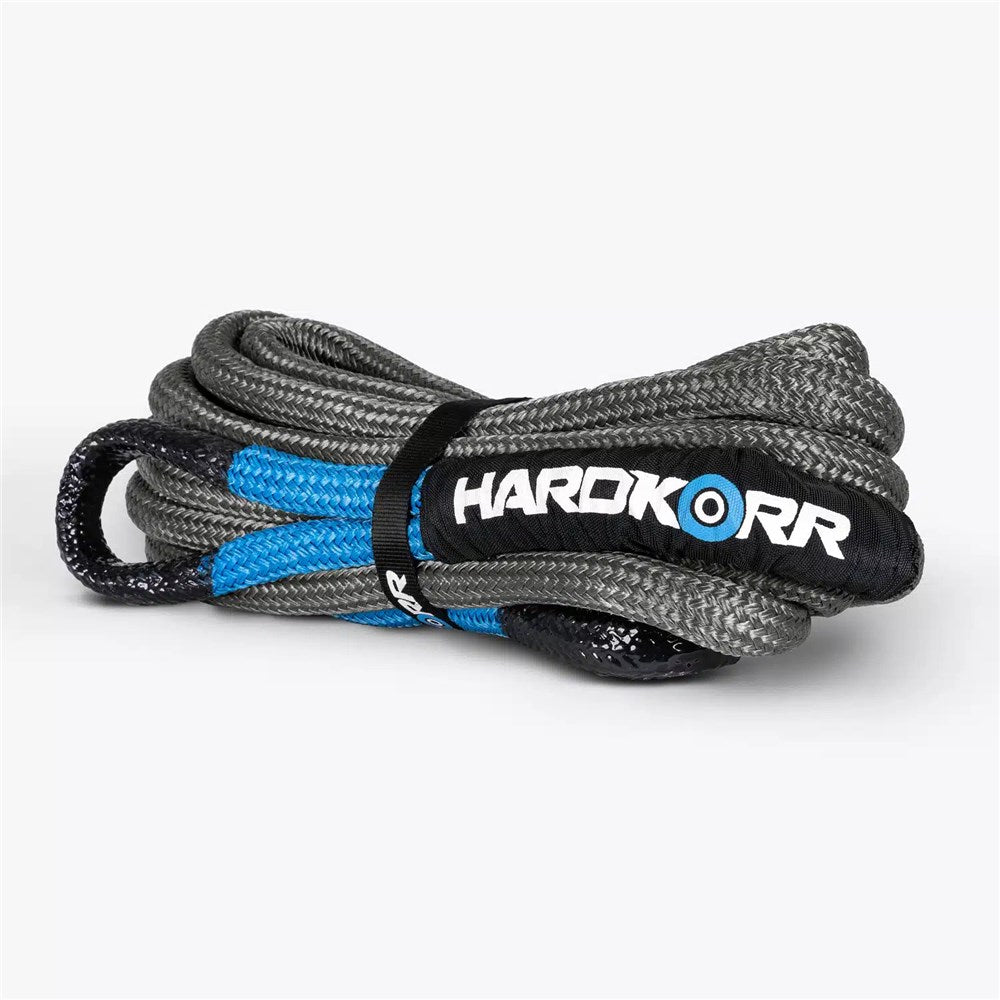 HardKorr 3-Metre Kinetic Recovery Rope - 12,000kg Minimum Breaking Strength Rated - HKRKINRP3