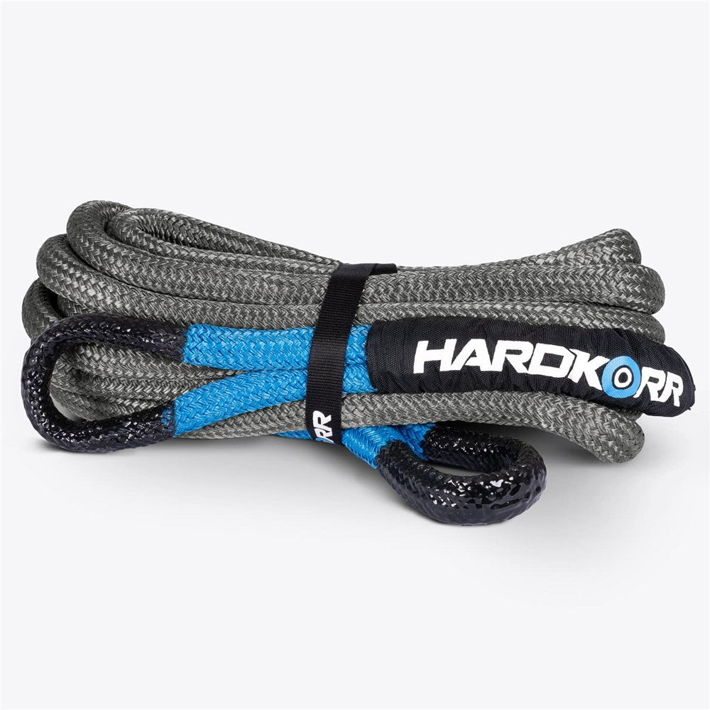 HardKorr 3-Metre Kinetic Recovery Rope - 12,000kg Minimum Breaking Strength Rated - HKRKINRP3