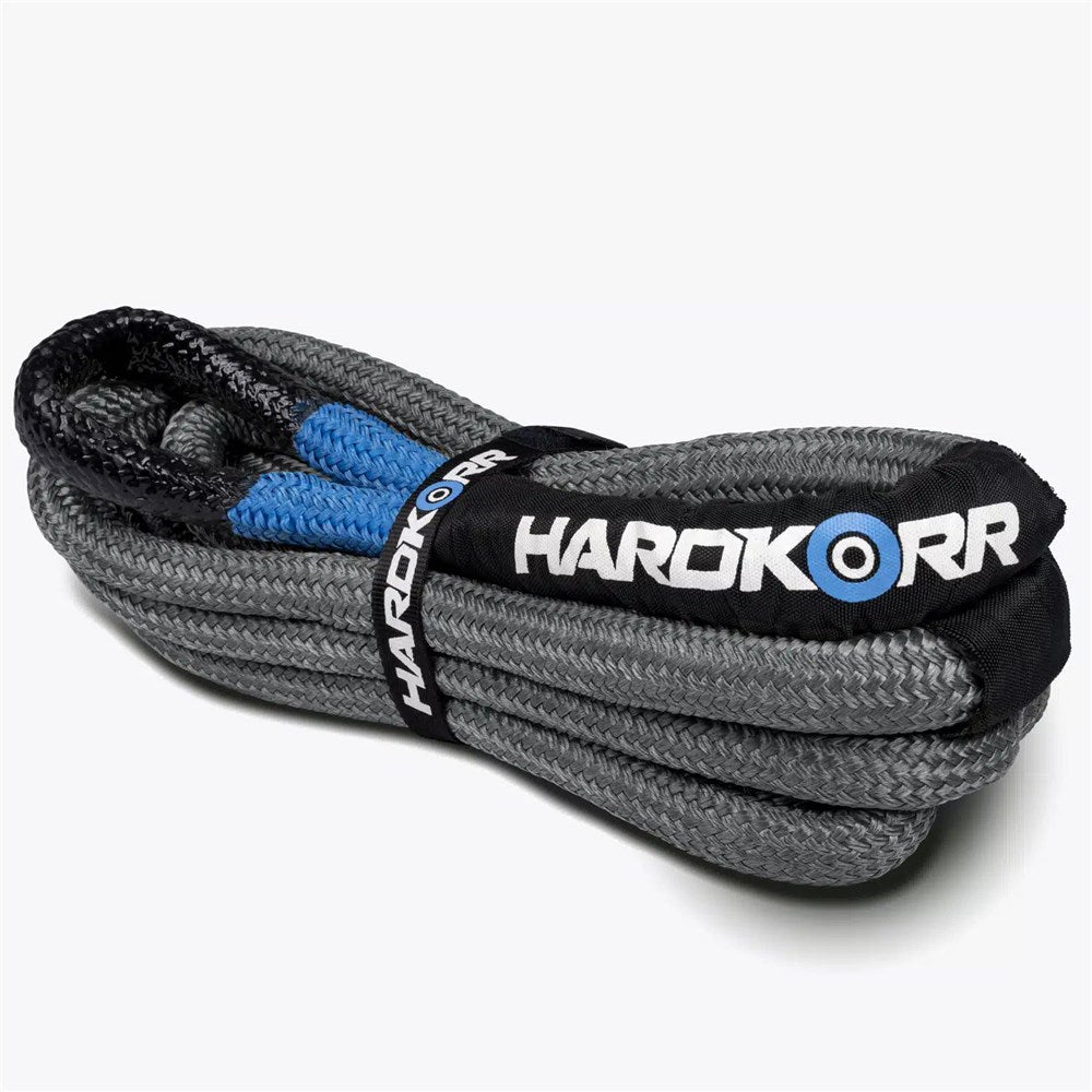 HardKorr 10-Metre Kinetic Recovery Rope - 12,000kg Minimum Breaking Strength Rated - HKRKINRP10