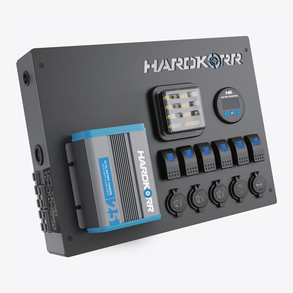 HardKorr HKPPWRHUB25 12V Control Hub with 25A DC-DC Charger