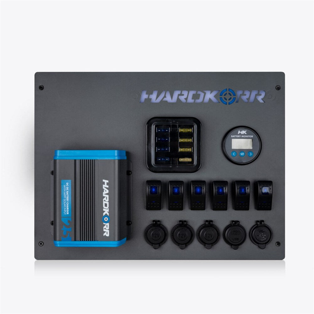 HardKorr HKPPWRHUB25 12V Control Hub with 25A DC-DC Charger