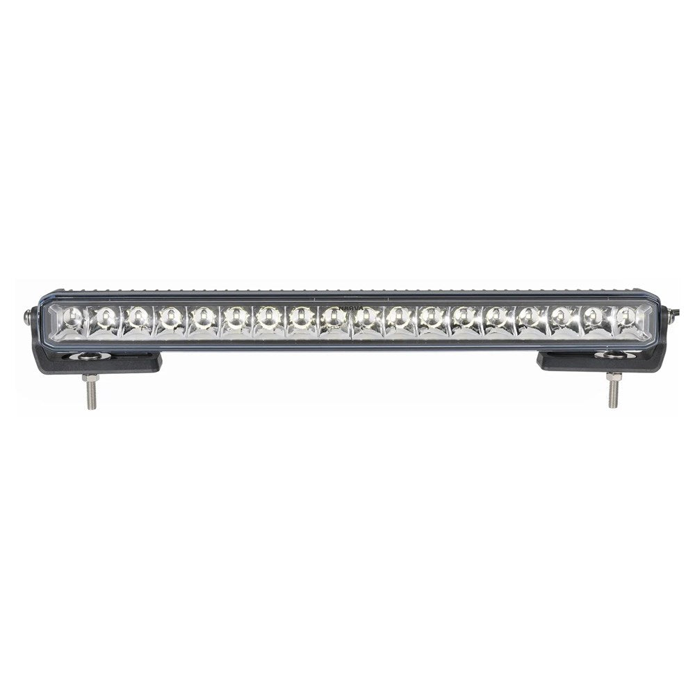 Narva 72838 20" EX2 Series 12-24V Easy-Install 5890 Lumens Single Row Lightbar with 18 CREE LEDs and Interchangeable Trims