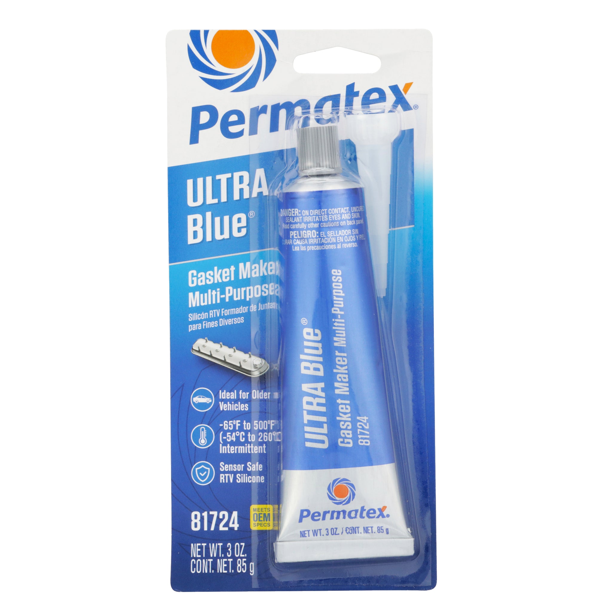 Permatex Ultra Blue RTV Silicone Gasket Maker - 85g - PX81724A