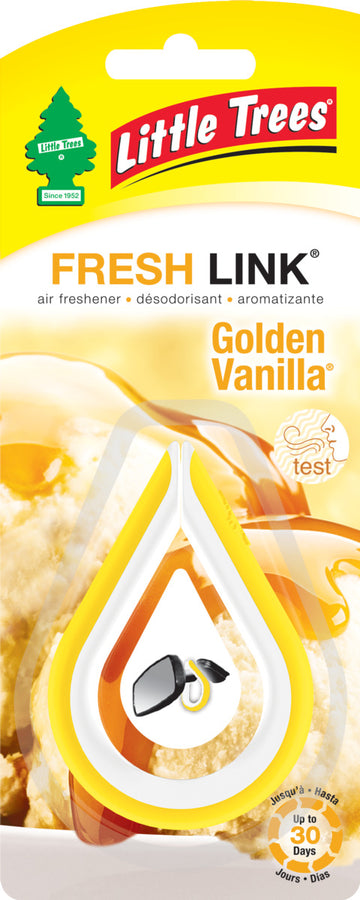 Little Trees Fresh Link Air Freshener - Golden Vanilla - 52032