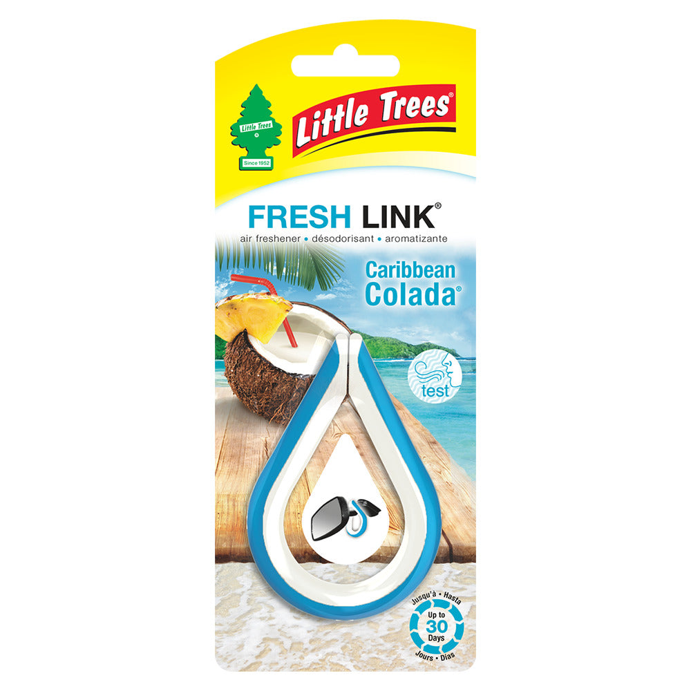 Little Trees Air Freshener Fresh Link - Caribbean Colada - 52025