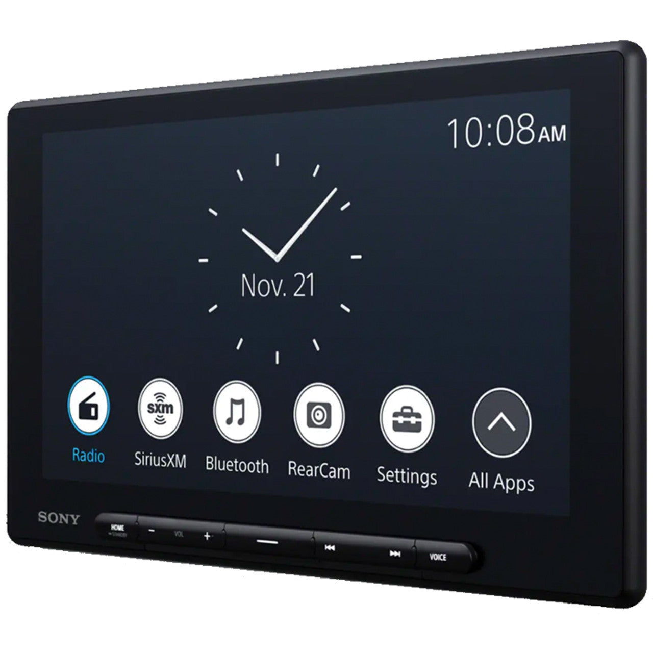 Sony XAV-AX8500 Single DIN 10.1" Capacitive Tilt & Swivel Touchscreen Wireless Android Auto & Apple CarPlay Enabled Multimedia Receiver Head Unit