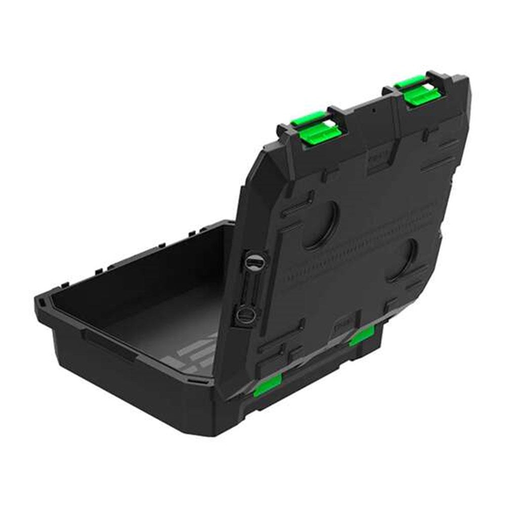 TRED GT Storage Box 25L - Shallow - Black with Green - T54SBSBKG