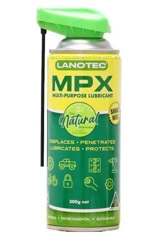 Lanotec MPX Multipurpose Lubricant and Penetrant Spray - 300g - MPX-0300 (Pickup Only)