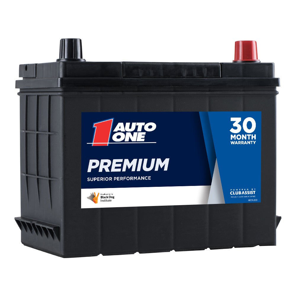 Auto One 2134 Premium Calcium Maintenance-Free 12V Battery (43 Size, 400CCA, 65RC, 38Ah)