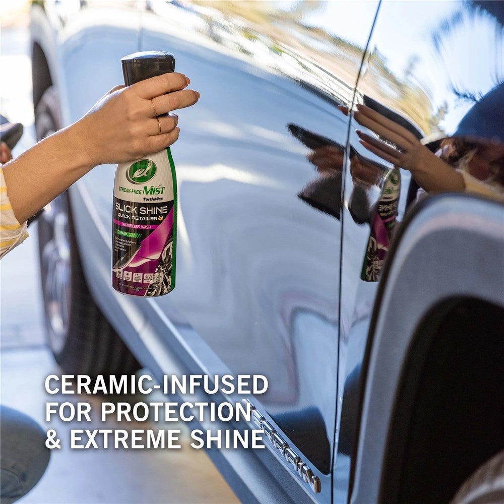 Turtle Wax Slick Shine Streak-Free Quick Detailer Mist Spray - 53846 - 591mL - 103618