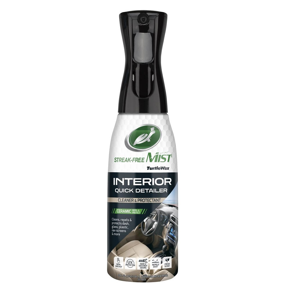 Turtle Wax Interior Quick Detailer, Cleaner & Protectant Streak-Free Mist Spray - 53848 - 591mL - 103619 (Pickup Only)