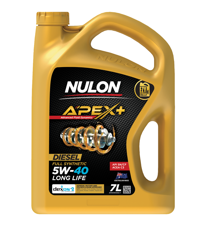 Nulon APX5W40D2-7 Diesel Full Synthetic Apex+ 5w-40 5W40 Engine Oil  7L