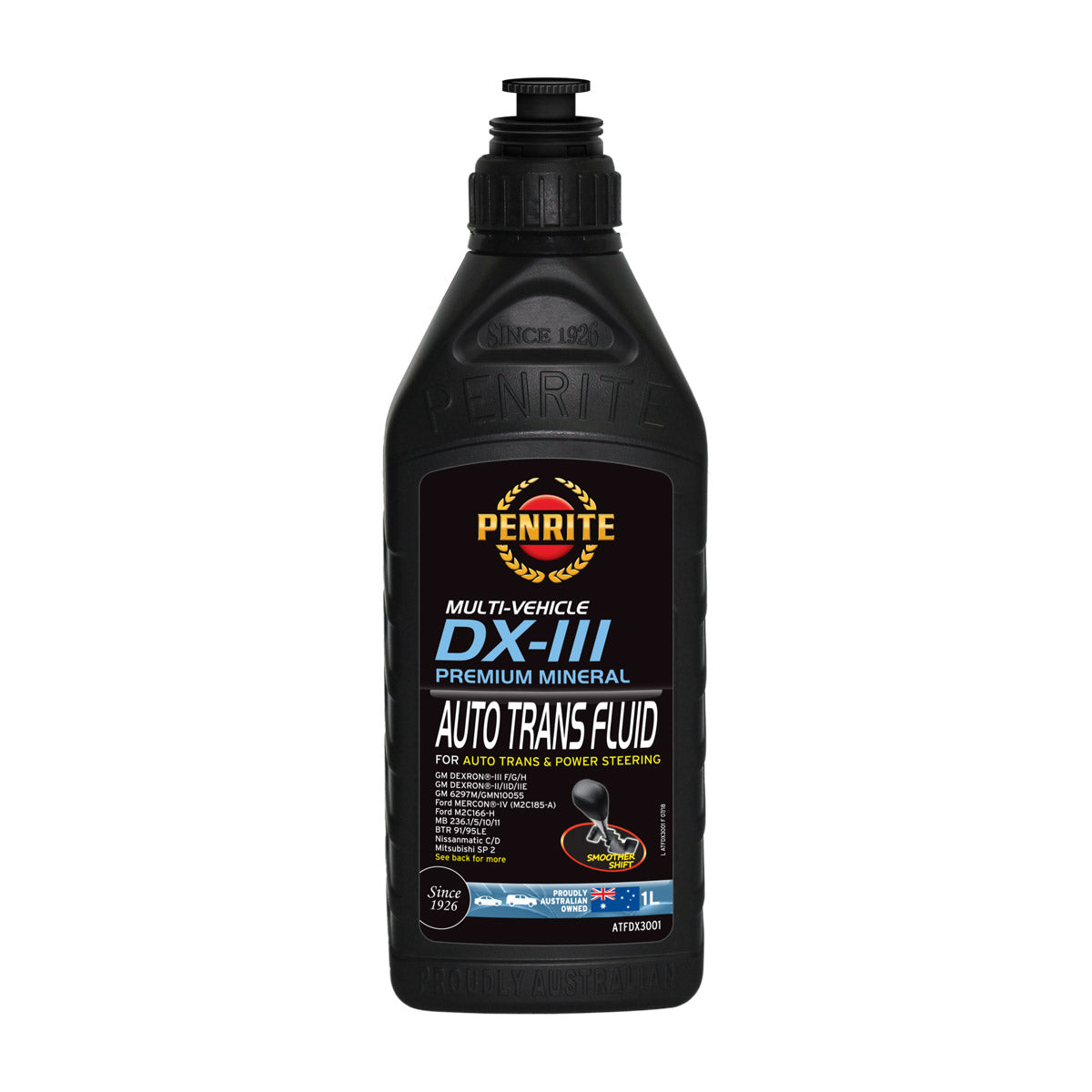 Penrite ATF DX 3 MultiVehicle Automatic Transmission Fluid 1L - ATFDX3001