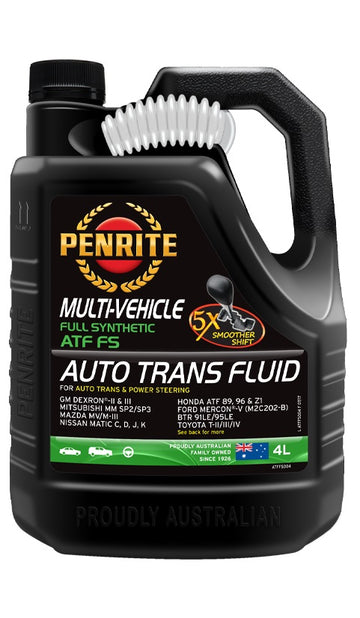 Penrite ATF FS Full Synthetic Transmission Fluid 4L  - ATFFS004 (Pickup Only)