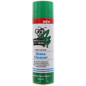 BARS BUGS GLASS CLEANER 400G AEROSOL (Pickup Only)