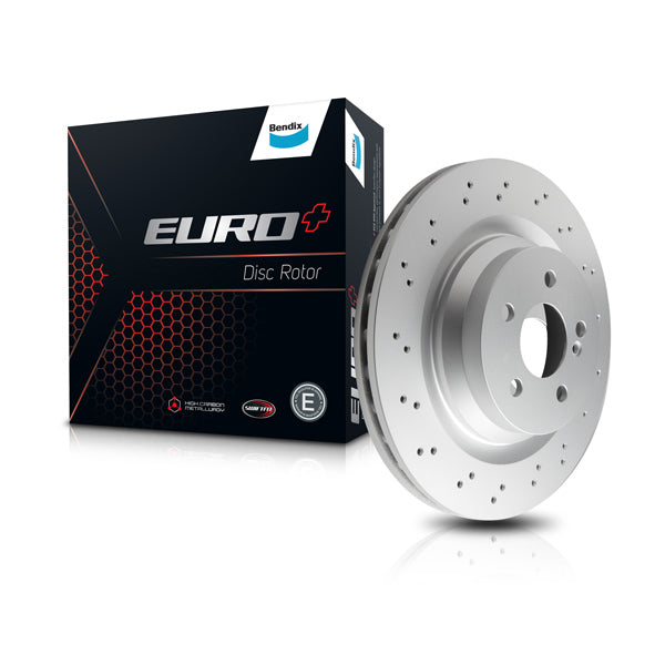 Bendix Euro+ Rear Disc Brake Rotor (each) - BR2687EURO+