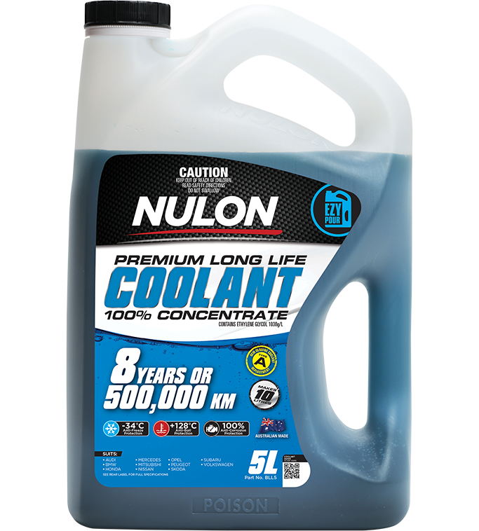 Nulon Premium Long Life Blue Coolant Concentrate - 5L - BLL5