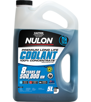 Nulon Premium Long Life Blue Coolant Concentrate - 5L - BLL5