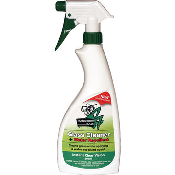 BARS BUGS GLASS CLEANER + WATER REPELLENT BBGCWR500