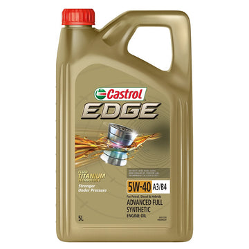 Castrol Edge 5W-40 Full Synthetic A3/B4 Engine Oil - 5L - 3421235