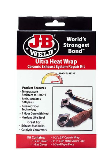 JB Weld Ultra Heat Repair Wrap For Manifolds & Cat Converters - 38553