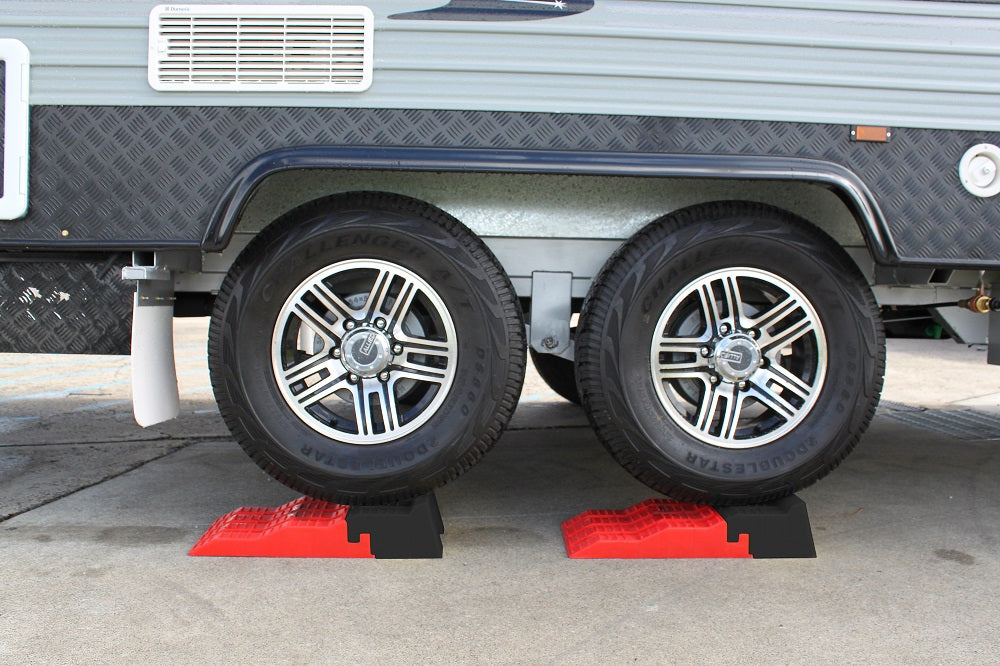 Explore Pair of Tandem Caravan Levelling Ramps - CVL2