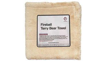 Fireball Terry Bear Buffing Towel 40cm x40cm