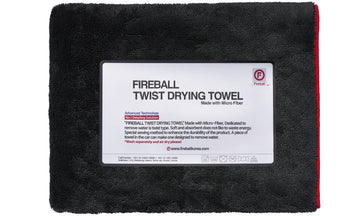 FIREBALL FB-TDT-70X90 Twist Drying Towel 70x90 BLACK