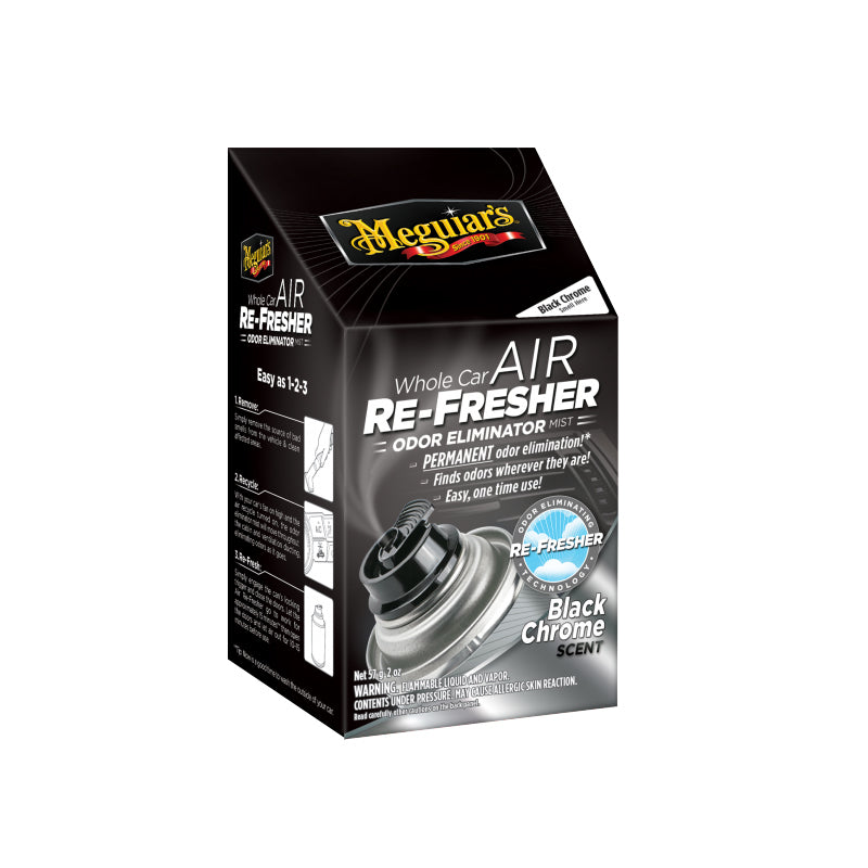 Meguiar's G181302 Air Re-Fresher Black Chrome Scent (Pickup Only)