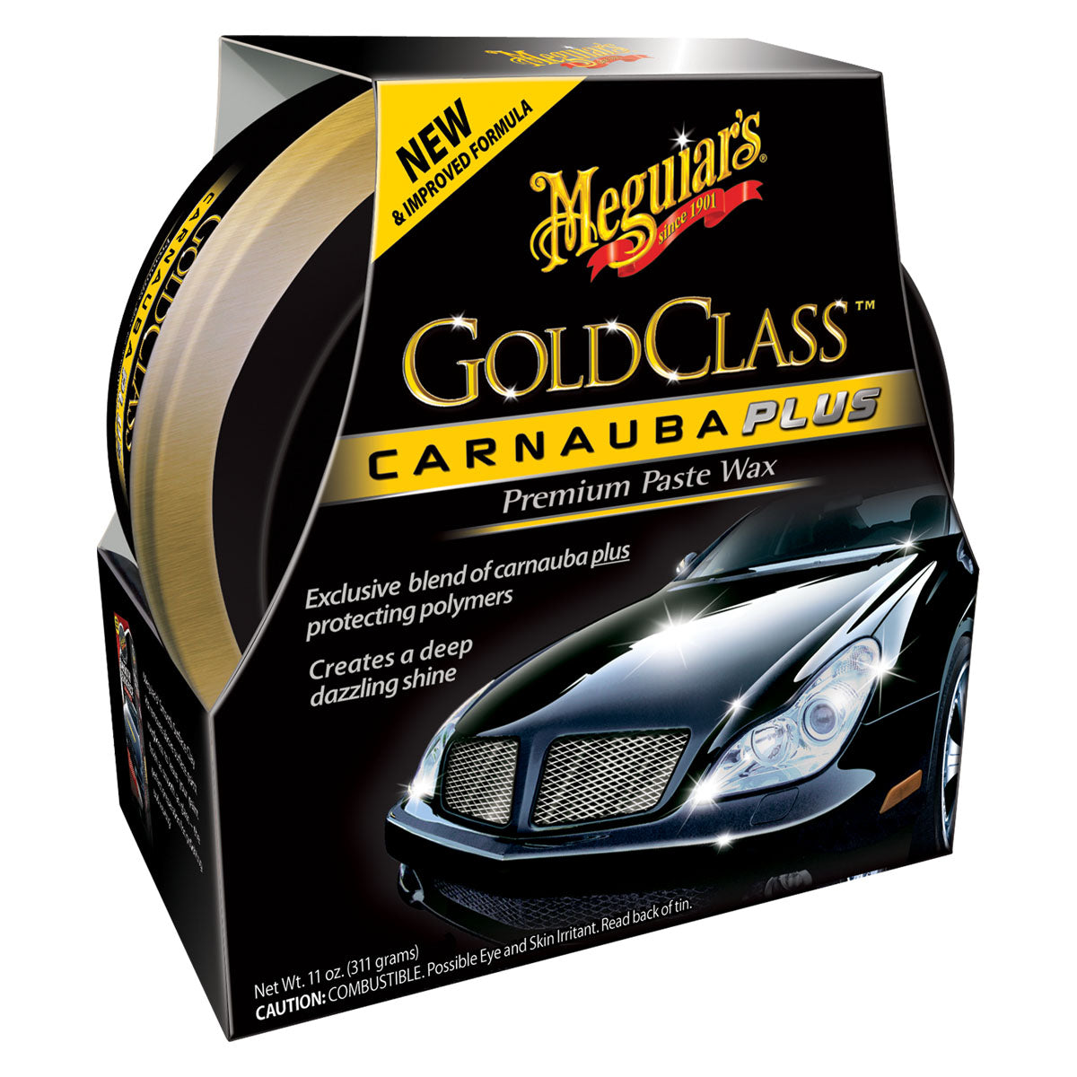 Meguiar's G7014J Gold Class Carnauba Plus Paste Wax