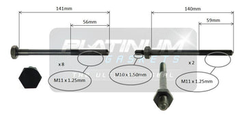 Platinum Cylinder Head Bolt Set - HBS0120