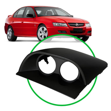 SAAS SGPVYVZB Dash Gauge Pod - fits Commodore VY/VZ Black for 2 X 52mm Gauges