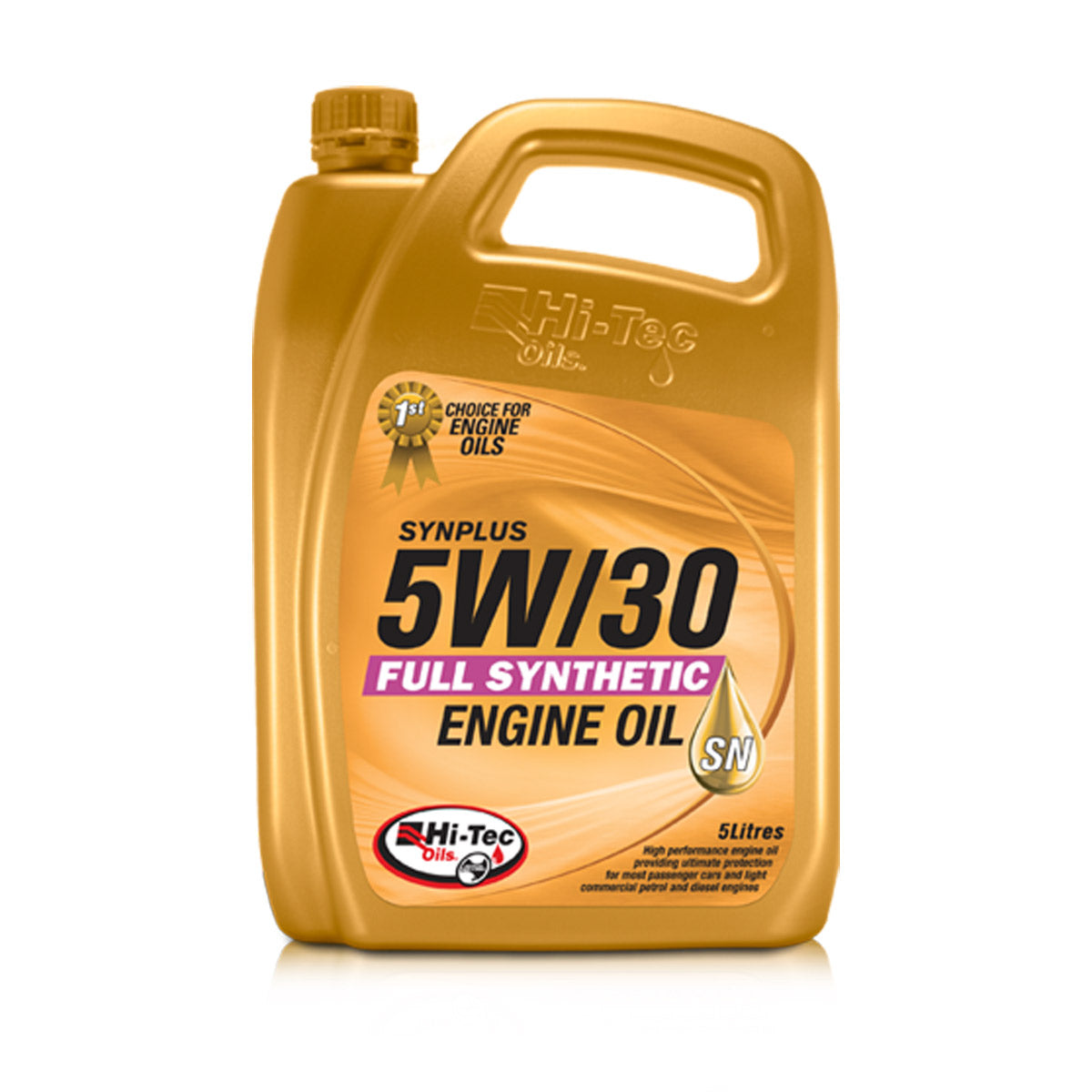 Hi-Tec Synplus 5W-30 Engine Oil Sn/Cf - 5L - HI1-2076-0005 (Pickup Only)