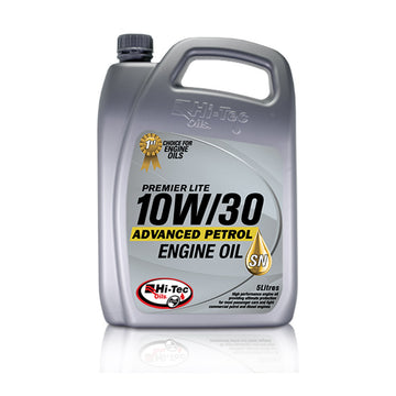 Hi-Tec Oils Petrol Engine Oil Premier Lite 10W-30 Sn/Cf 5L - Hi1-2122-0005