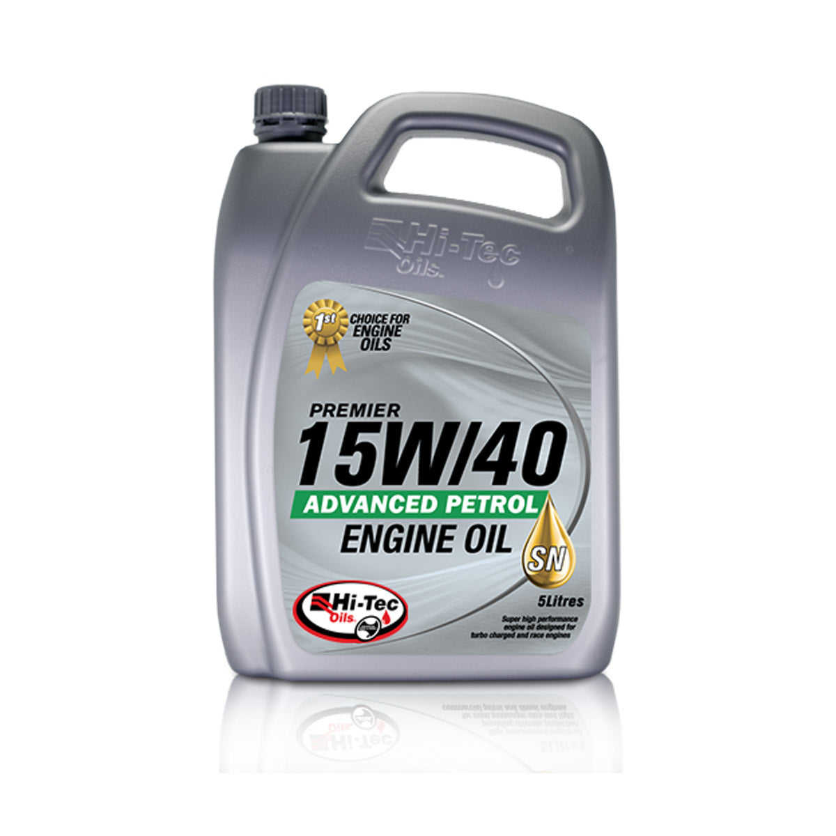 Hi-Tec Oils Advanced 15W-40 SL/CF Petrol Engine Oil  - 5L - Hi1-2124-0005