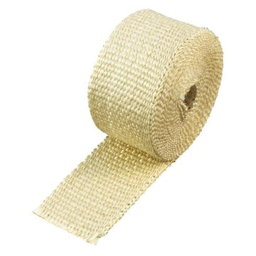 50mm Wide Heatshield Exhaust Wrap - 3 Metres - Fawn (Beige Colour) - 302010E